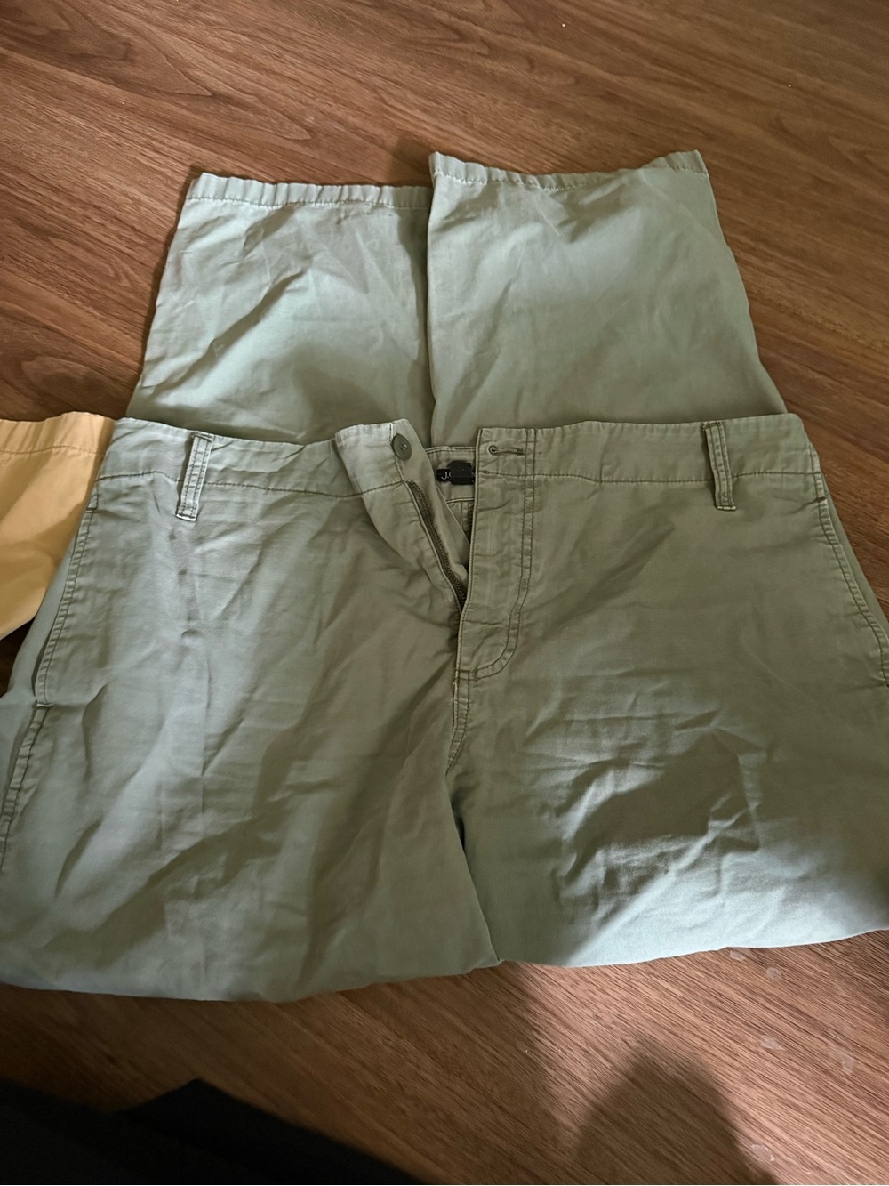 J. Crew Womens Straight-Leg Pants in Sage Green